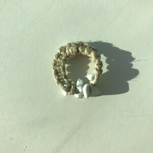 Macrame Gem Stone Rings